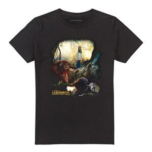 Labyrinth Unisex Adult Sarah & Ludo T-Shirt / Black